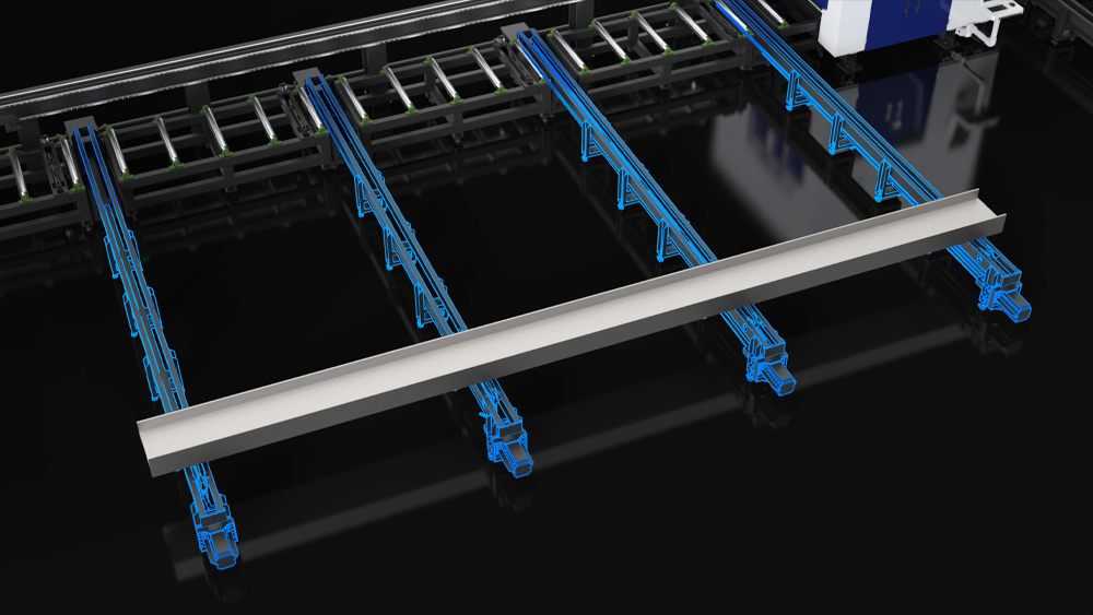 Pentalaser-machine-Rhino Series H-balk lasersnijmachine-automatic-loading-system